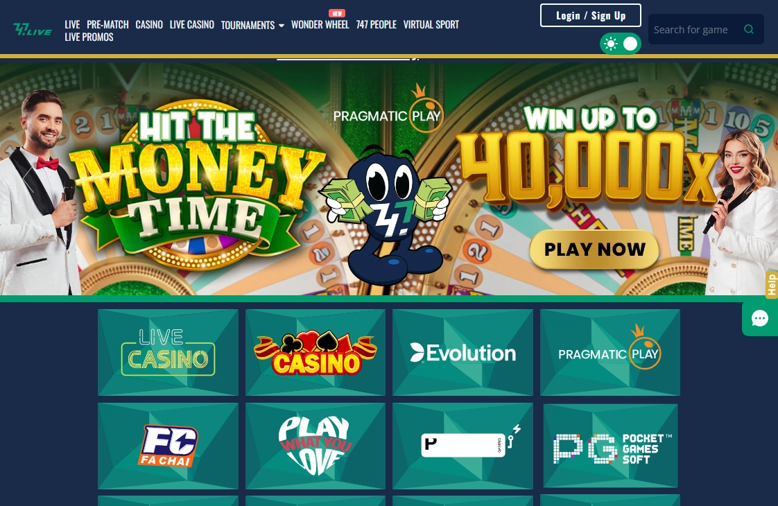 747.live Casino